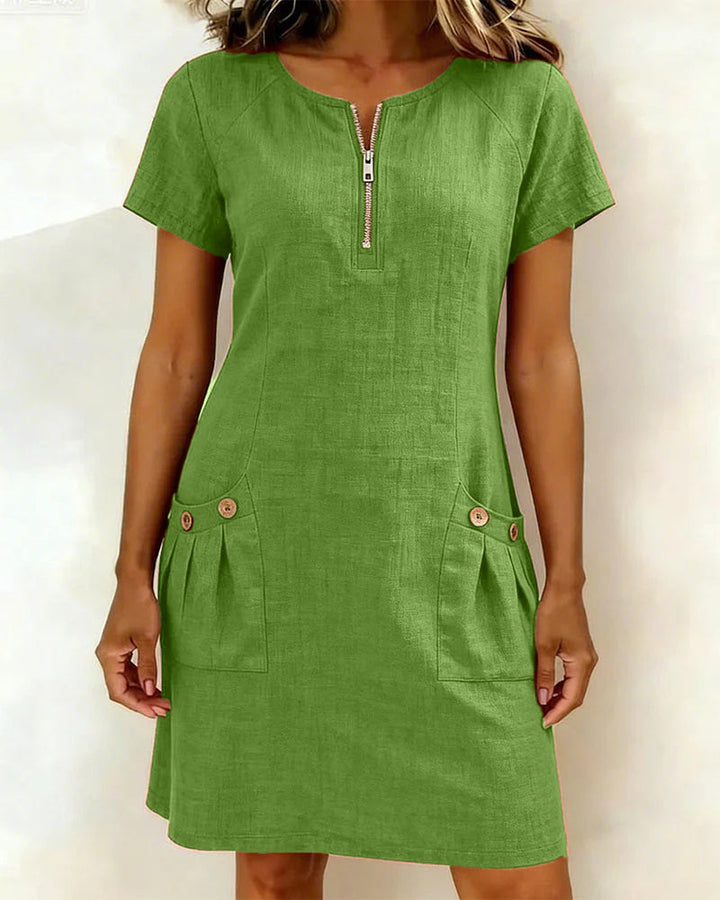 Lina Dress | Natural Elegance for Everyday
