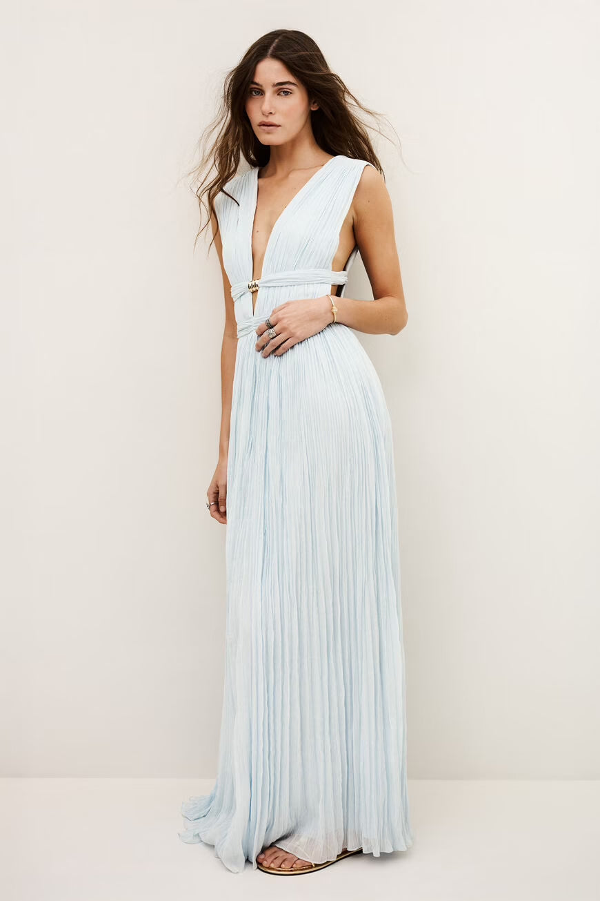 Maxi V-Neck Dress