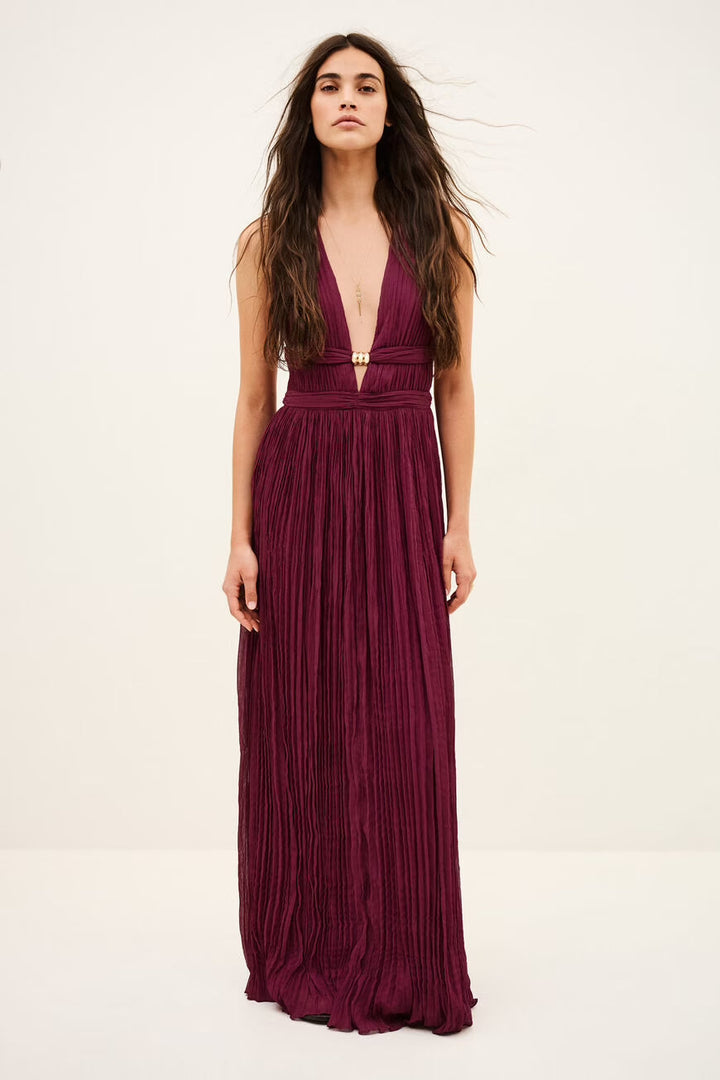 Maxi V-Neck Dress