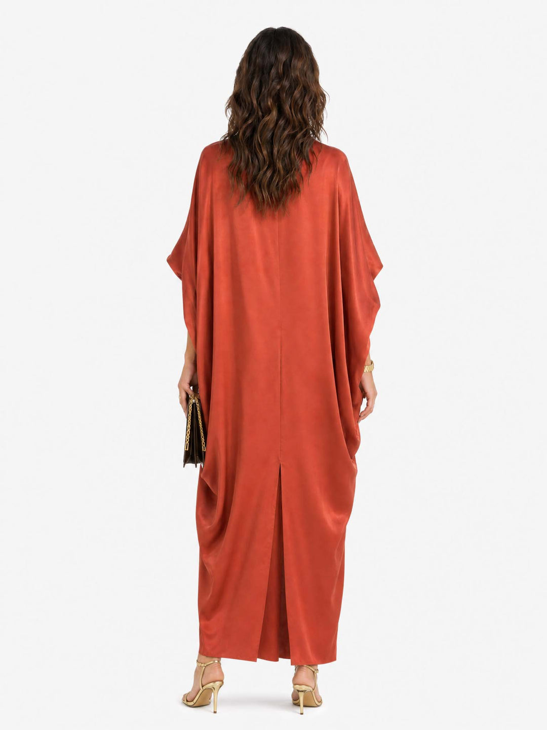 Luxurious and Soft Satin Maxi Dress