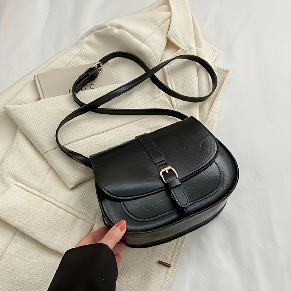 Evelyn™ | Classic Leather Crossbody Bag
