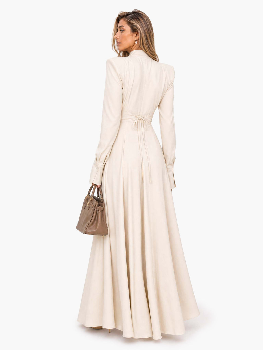 Elegant Long Dress with Trendy Slit