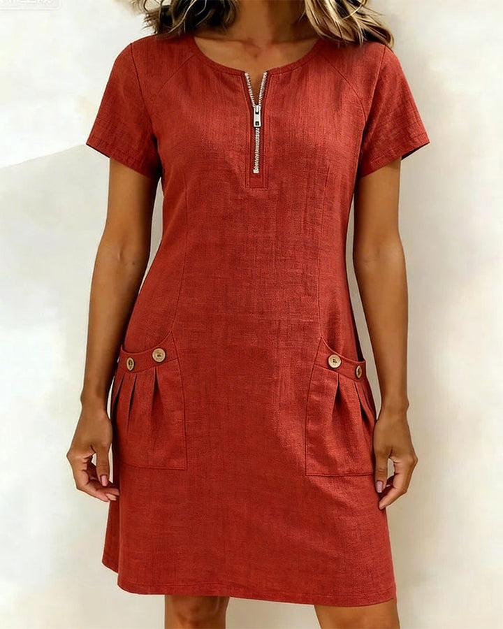 Lina Dress | Natural Elegance for Everyday