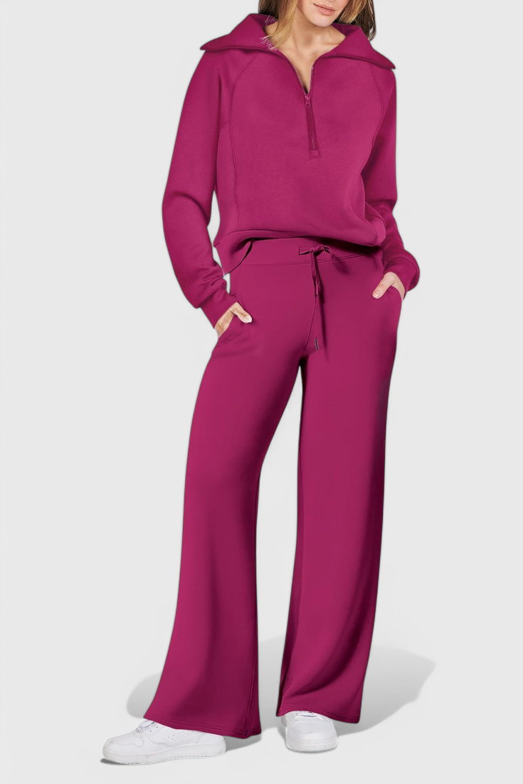 Berken Lightweight Casual Two-Piece Outfit