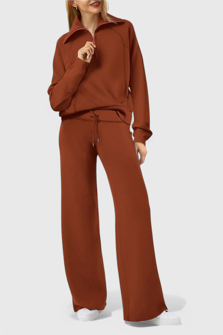 Berken Lightweight Casual Two-Piece Outfit
