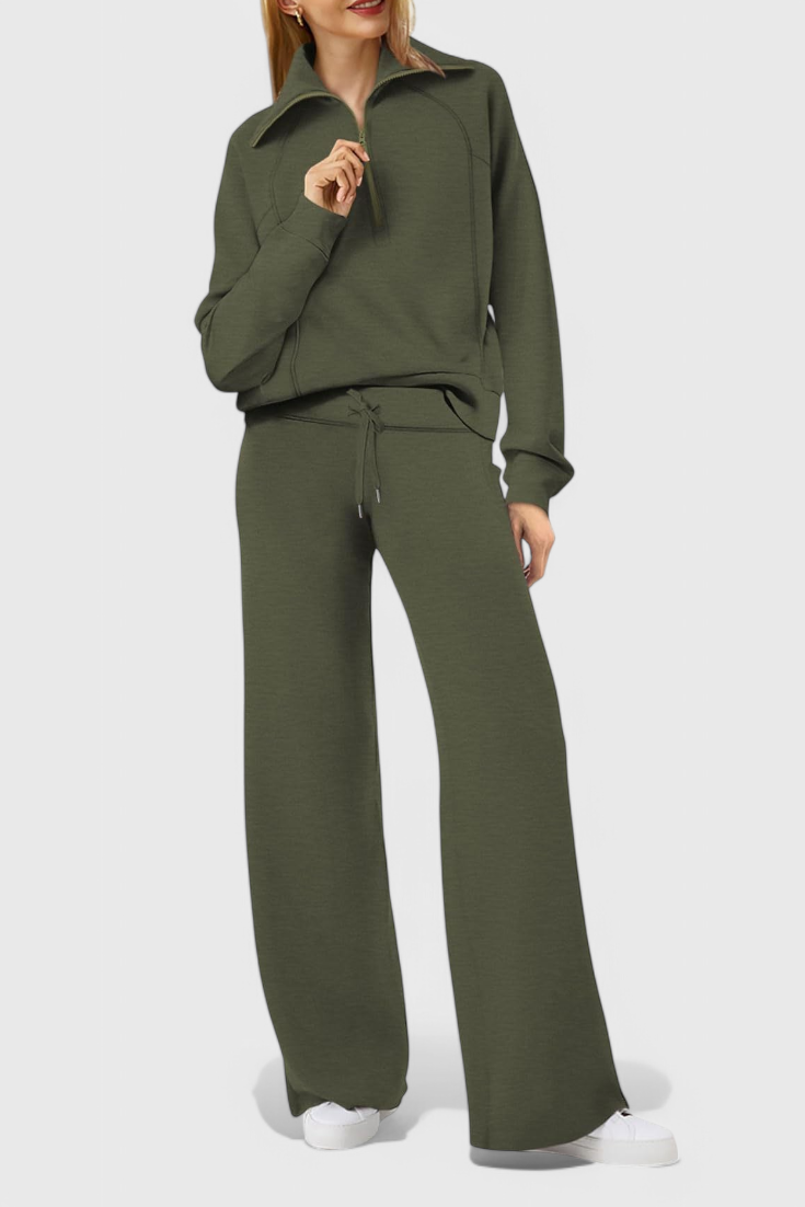 Berken Lightweight Casual Two-Piece Outfit