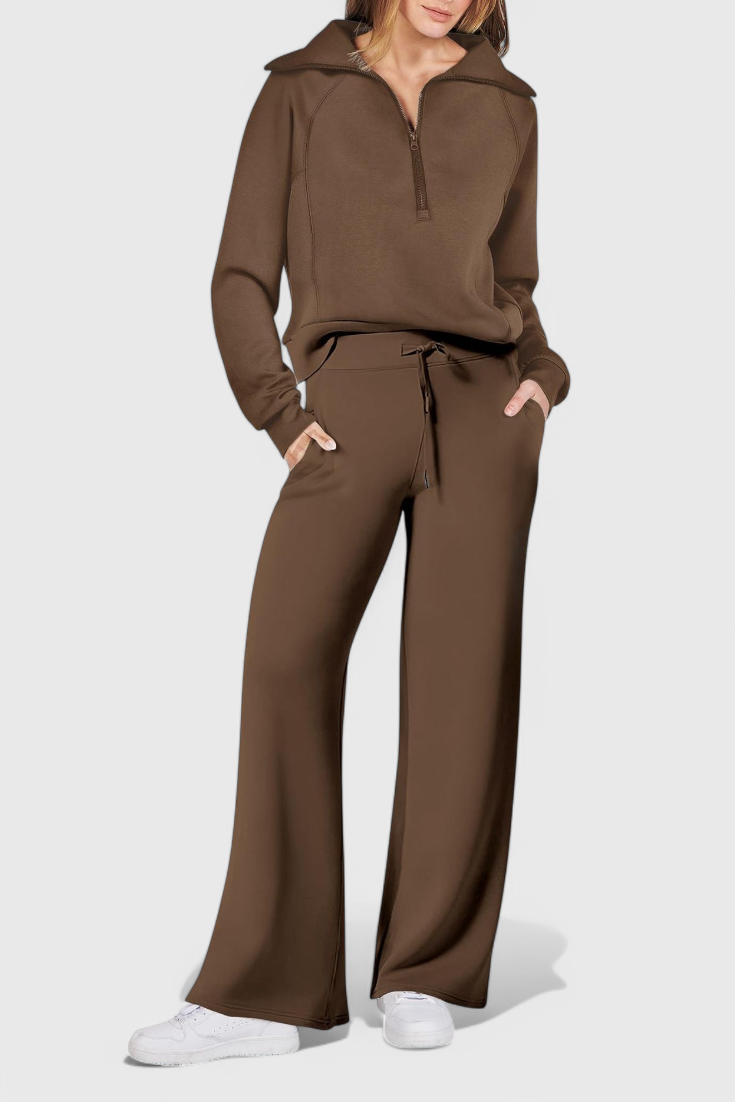 Berken Lightweight Casual Two-Piece Outfit