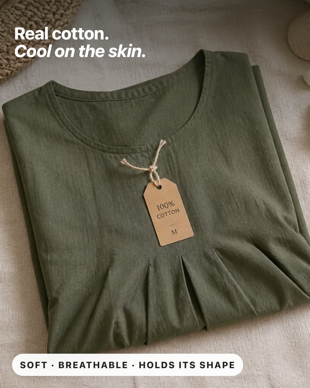 Kwani™ | Effortless Casual Flow Dress