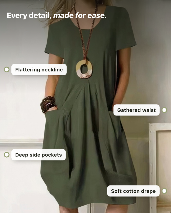 Kwani™ | Effortless Casual Flow Dress