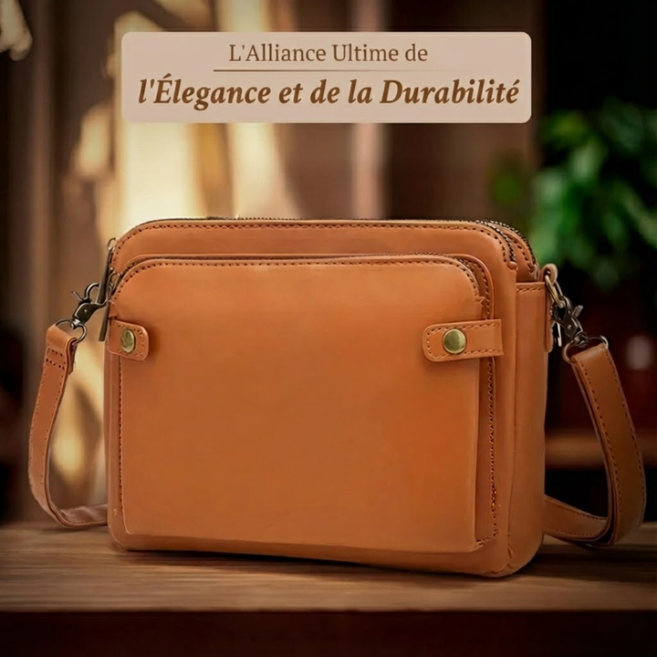 Kimberly™ | Classic Leather Handbag