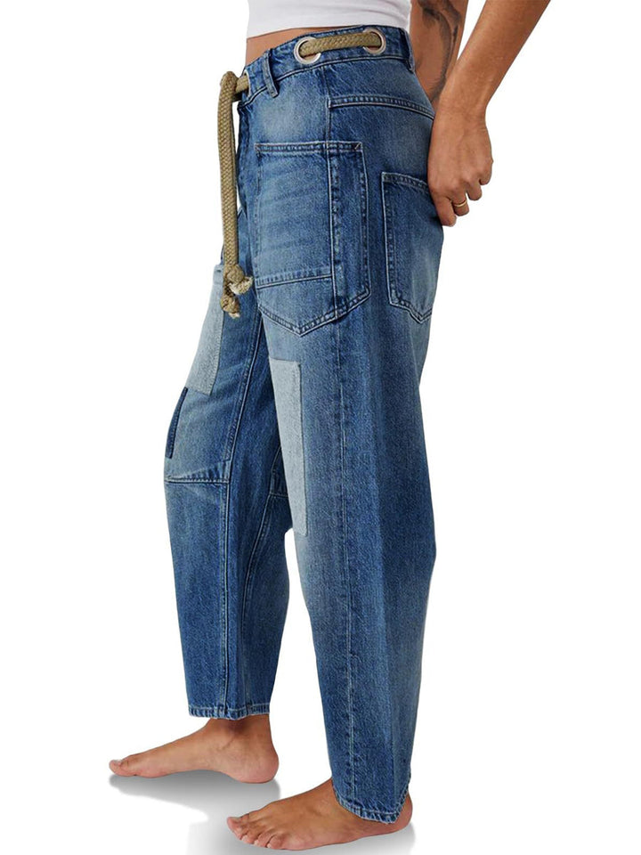 Margaret | Patchwork Jeans